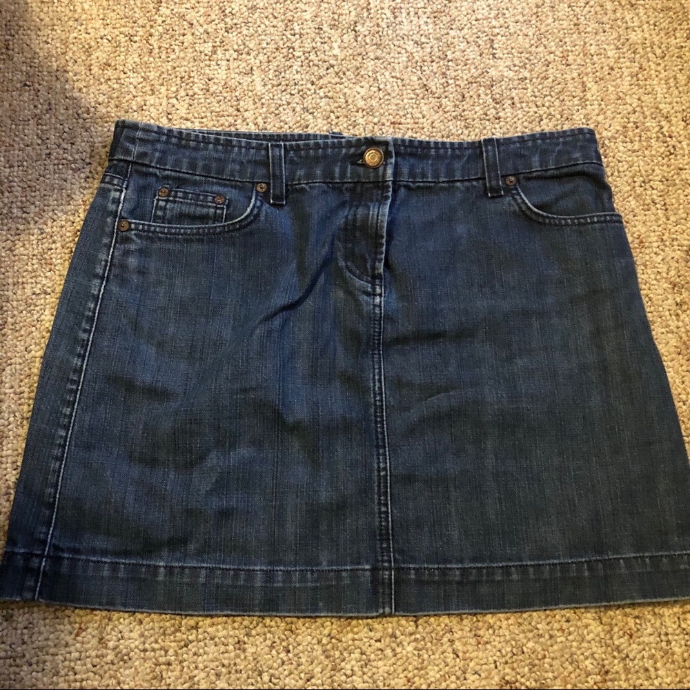 JCrew Jean Skirt